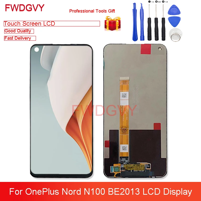 6.52" Original New For OnePlus Nord N100 LCD Display Touch Screen Assembly Digitizer Sensor Full Set Replacement Repair Parts
6.52" Original New For OnePlus Nord N100 LCD Display Touch Screen Assembly Digitizer Sensor Full Set Replacement Repair Parts