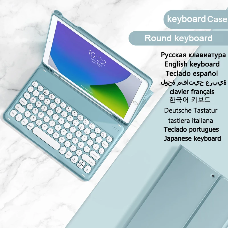 

Touchpad Keyboard for Huawei Matepad Pro 10.8 MRX-W09 W19 AL09 AL19 Keyboard Case Russian Korean Spanish Keyboard Cover