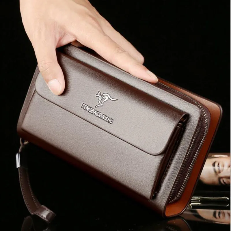 2021 Hot sell Brand Men Clutch Bag Fashion Leather Long Purse Double Zipper Business Wallet Casual Handy Bag
2021 Hot sell Brand Men Clutch Bag Fashion Leather Long Purse Double Zipper Business Wallet Casual Handy Bag
