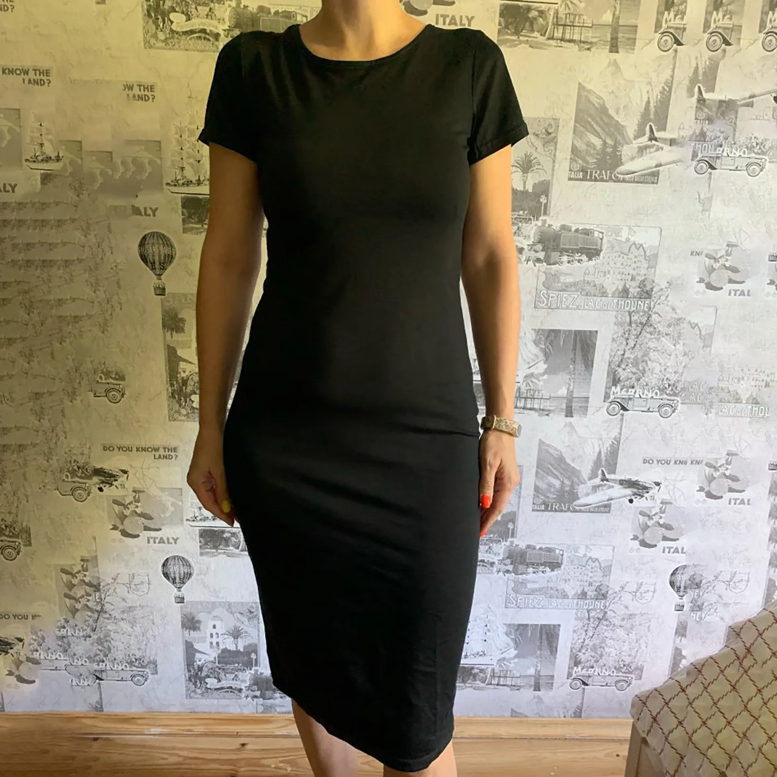 Summer Dress Women Short Sleeve O Neck Midi Dress Bodycon Solid Loose Casual Female Dress Office Lady Work Dress Vestidos
Summer Dress Women Short Sleeve O Neck Midi Dress Bodycon Solid Loose Casual Female Dress Office Lady Work Dress Vestidos