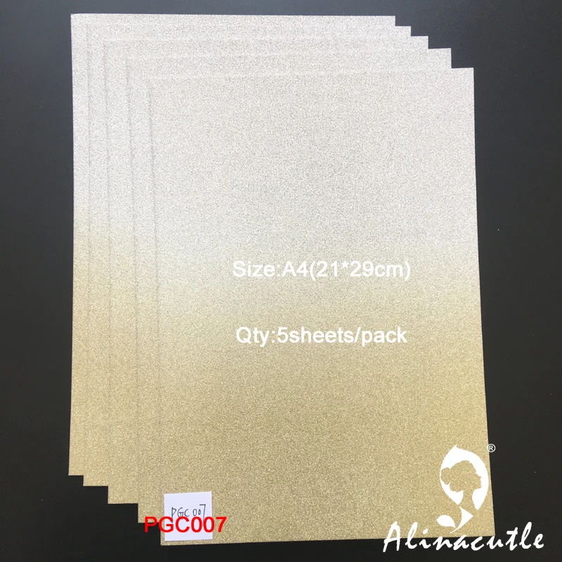 5 шт. бумажная карточка для скрапбукинга премиум Ombre блестящая A4 250 г/см сделай