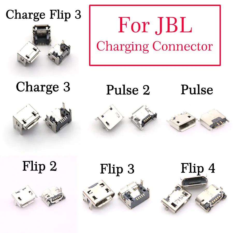 5 шт. для JBL FLIP 3 4 2 Pulse flip4 Bluetooth динамик Mini Micro USB разъем зарядного порта питания