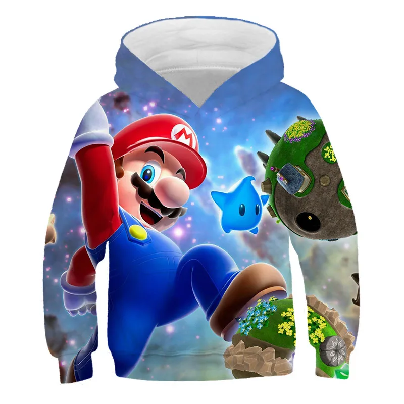 Mario Bros Arrival Sonic and Mario Prints Kids Autumn Pullover Toddler Boys Girls Sweatshirts Children Outwear Long Sleeve Tops
Mario Bros Arrival Sonic and Mario Prints Kids Autumn Pullover Toddler Boys Girls Sweatshirts Children Outwear Long Sleeve Tops