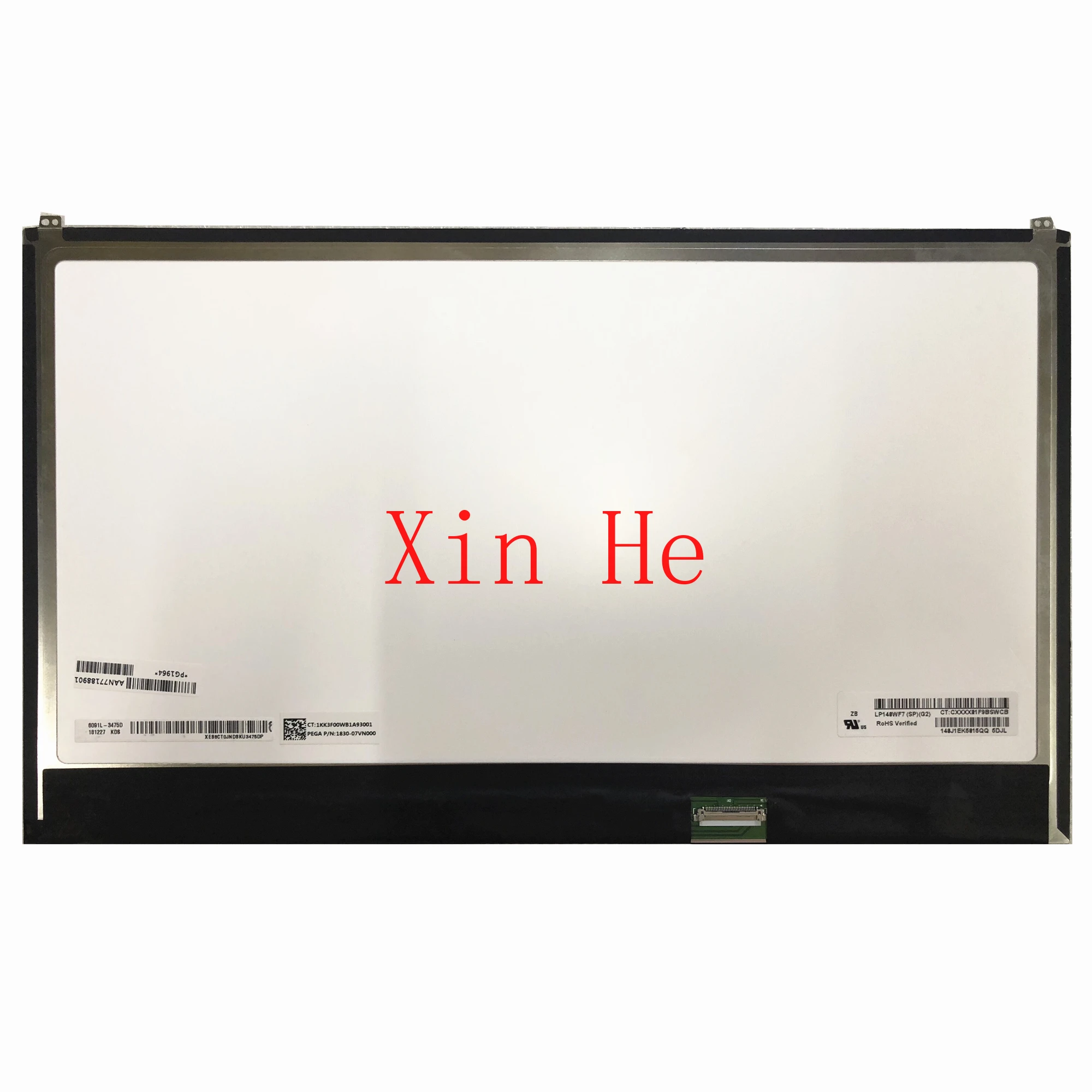 LP140WF7-SPG2 fit LP140WF7-SPG1 14.0" IPS LCD Screen Panel Matrix 1920*1080 EDP 30 PINS 100% sRGB
LP140WF7-SPG2 fit LP140WF7-SPG1 14.0" IPS LCD Screen Panel Matrix 1920*1080 EDP 30 PINS 100% sRGB