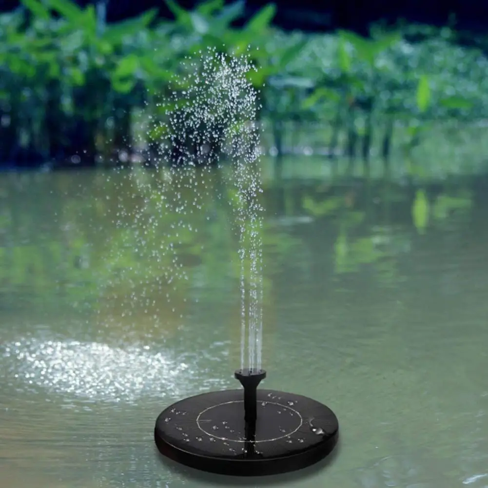 2.5W 10V Mini Solar Powered Fountain Garden Pool Pond Solar Panel Floating Fountain Garden Decoration Water Fountain In Stock 
2.5W 10V Mini Solar Powered Fountain Garden Pool Pond Solar Panel Floating Fountain Garden Decoration Water Fountain In Stock