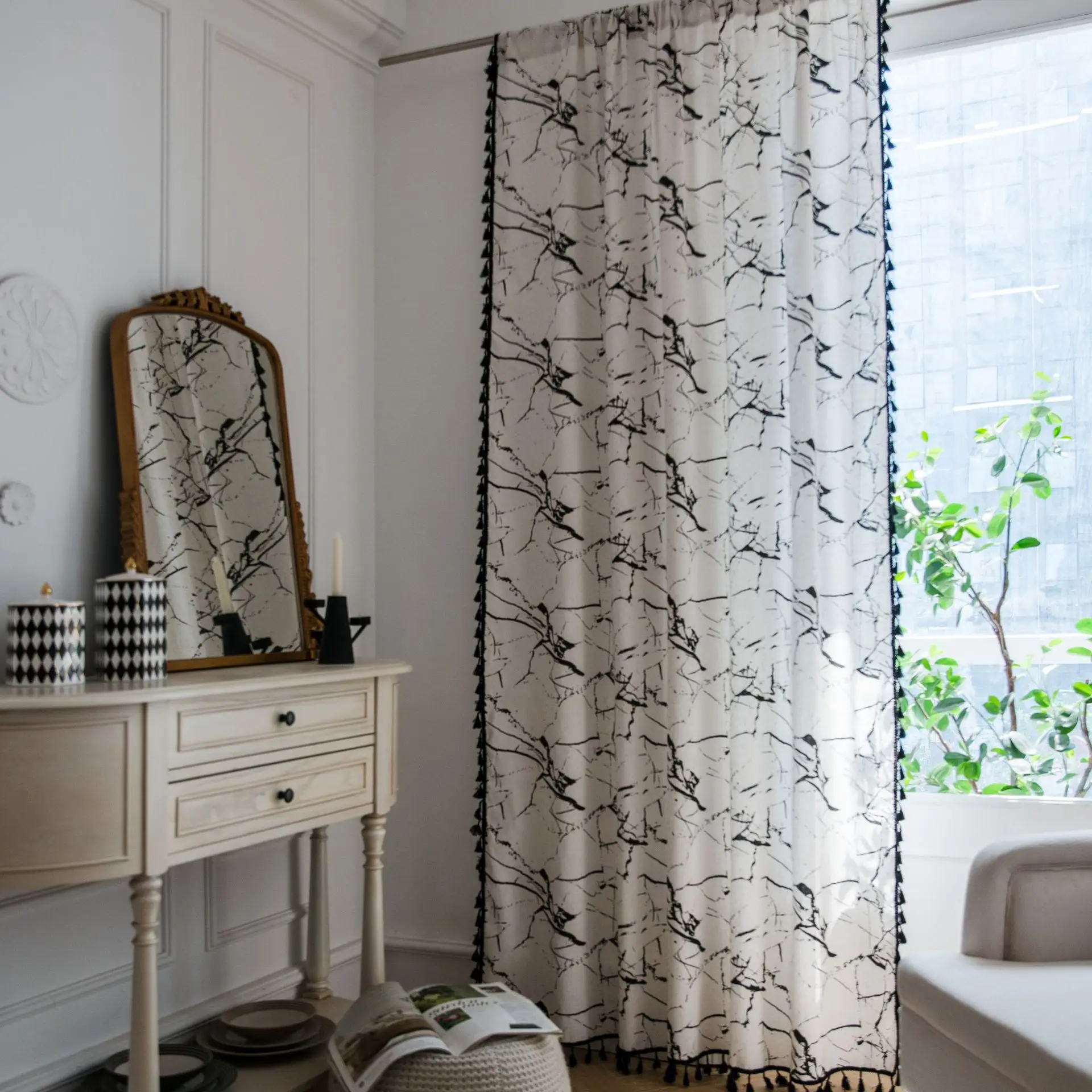 Curtains for living room vintage line cotton curtains for bedroom Window Curtain Drapes
Curtains for living room vintage line cotton curtains for bedroom Window Curtain Drapes