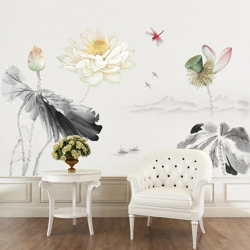 Chinese Lotus Wall Sticker Teenager Room Decor Aesthetic Living Room Bedroom Wallpaper Self Adhesive Vintage Poster
Chinese Lotus Wall Sticker Teenager Room Decor Aesthetic Living Room Bedroom Wallpaper Self Adhesive Vintage Poster