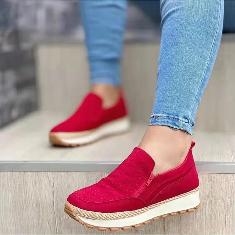 Women Shoes Spring/Autumn 2021 Fashion Sneakers Solid Casual Round Toe Med (3cm-5cm) Soft Canvas Low-top Platform Shoes Women
Women Shoes Spring/Autumn 2021 Fashion Sneakers Solid Casual Round Toe Med (3cm-5cm) Soft Canvas Low-top Platform Shoes Women