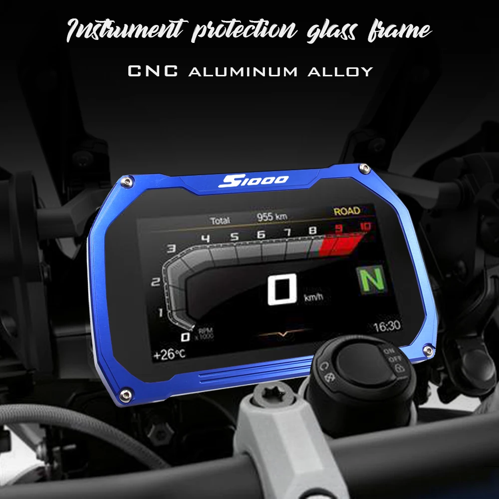 Suitable for BMW motorcycle S1000RR S1000XR s1000rr s1000xr aluminum alloy glass speed indicator protective frame instrument
Suitable for BMW motorcycle S1000RR S1000XR s1000rr s1000xr aluminum alloy glass speed indicator protective frame instrument