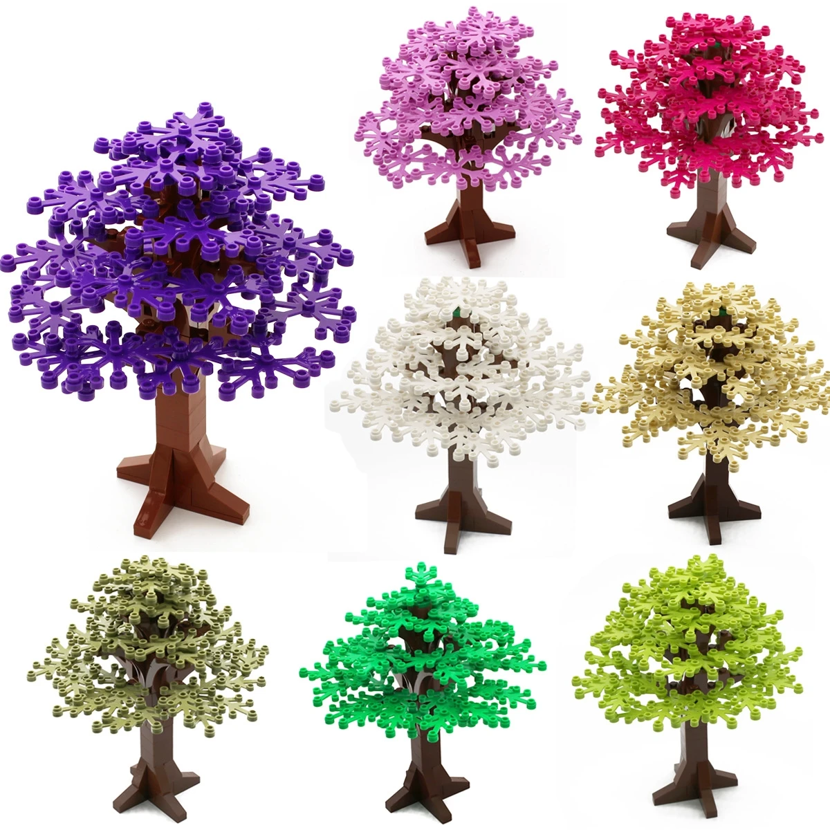 Feleph Single Big Tree Plant 16.5cm Grass Parts Building Blocks Accessories Scene Bricks Model Educational Toys for Children
Feleph Single Big Tree Plant 16.5cm Grass Parts Building Blocks Accessories Scene Bricks Model Educational Toys for Children