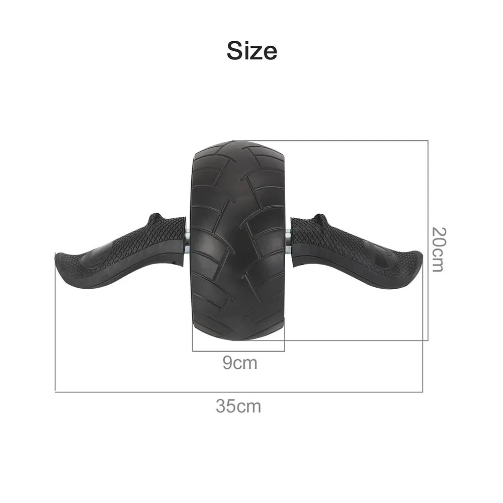 ABS Abdominal Roller Household Push Wheel Fitness Tool Anti-slip Handle Design Strong Sturdy PVC Material Quiet Antiskid Wheel
ABS Abdominal Roller Household Push Wheel Fitness Tool Anti-slip Handle Design Strong Sturdy PVC Material Quiet Antiskid Wheel