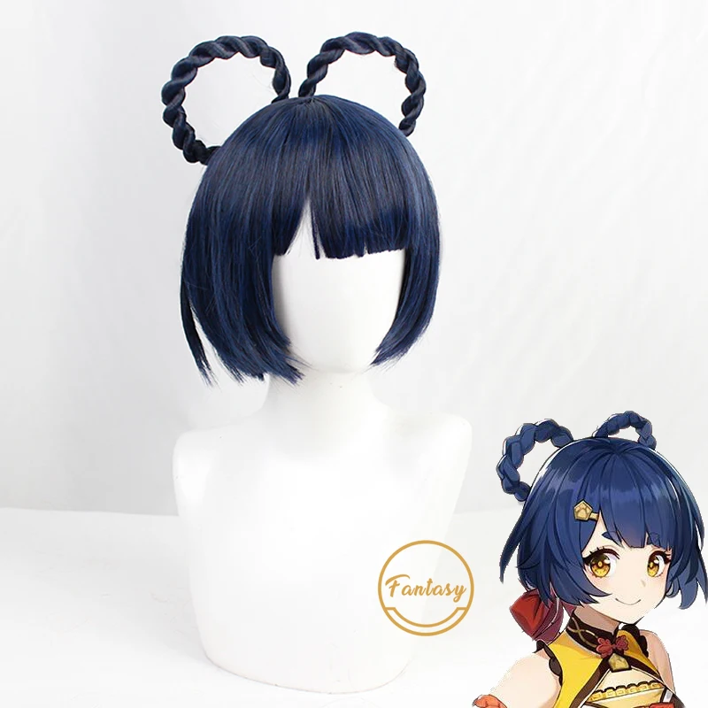 Xiang Ling Genshin Impact Heat Resistant Synthetic Short Hair Halloween Party Wig+ Free Wig Cap
Xiang Ling Genshin Impact Heat Resistant Synthetic Short Hair Halloween Party Wig+ Free Wig Cap