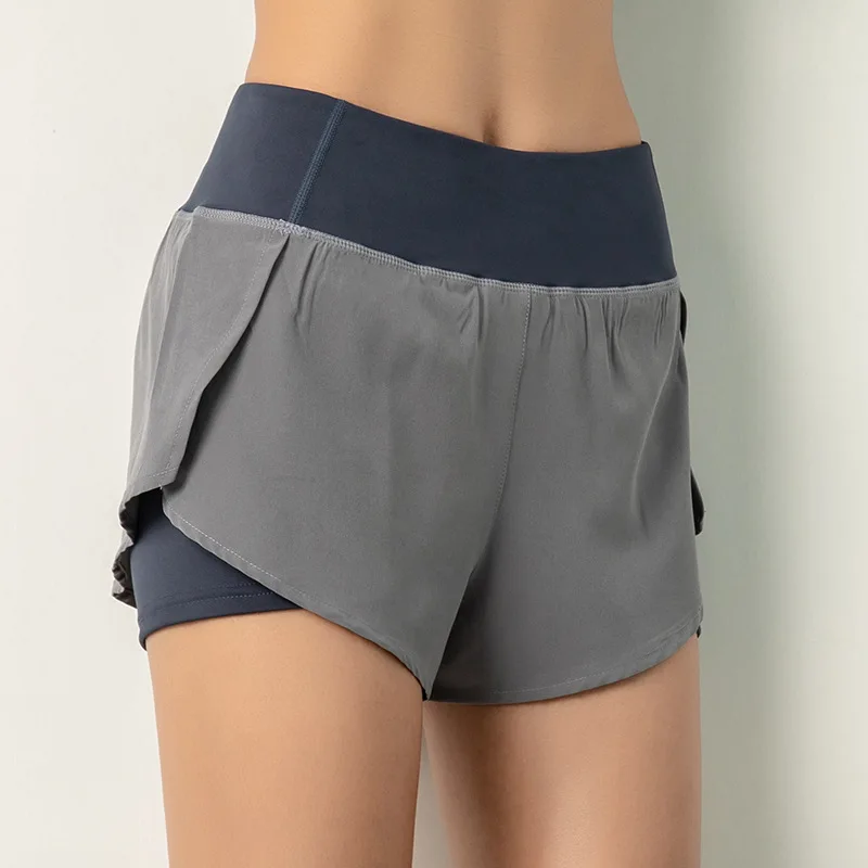 Large size fake two piece shorts women's quick dry running fitness pants invisible pocket light proof pants sports casual pants
Large size fake two piece shorts women's quick dry running fitness pants invisible pocket light proof pants sports casual pants