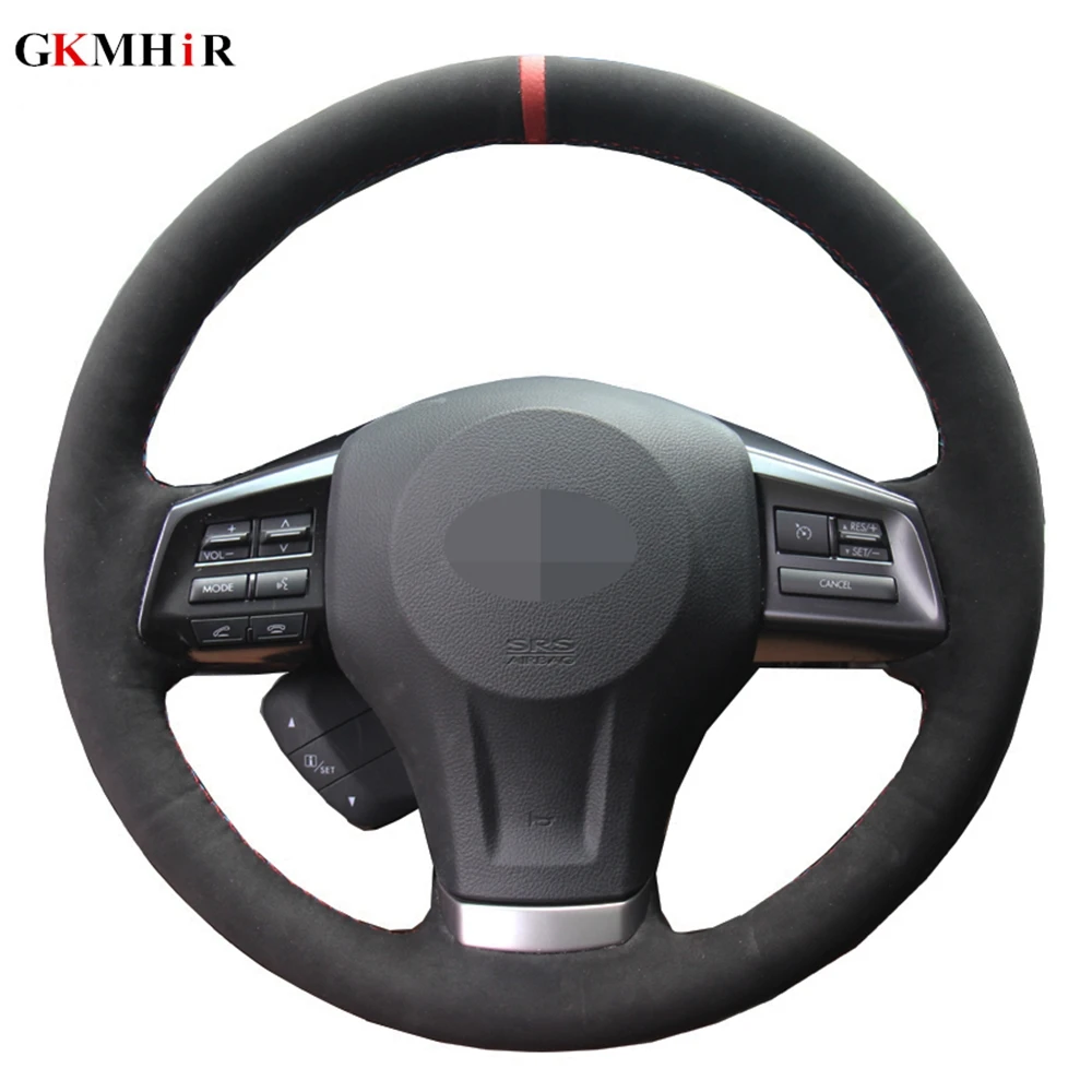 Black Suede Leather Car Steering Wheel Cover For Subaru Forester 2013 2014 - 2016 Legacy 2012-2014 Outback 2012-2014 XV Impreza
Black Suede Leather Car Steering Wheel Cover For Subaru Forester 2013 2014 - 2016 Legacy 2012-2014 Outback 2012-2014 XV Impreza