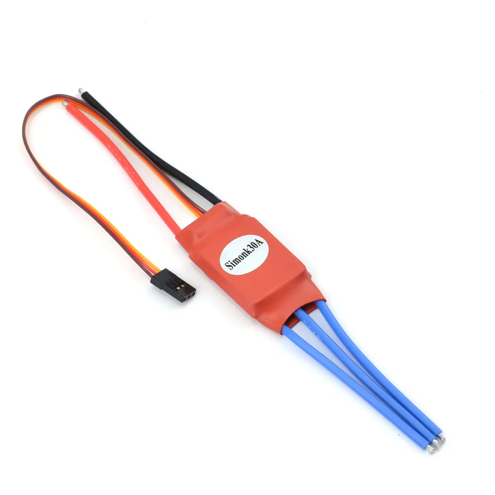 Бесщеточный электронный регулятор скорости Simonk 20A 30A ESC для радиоуправляемого самолета F330 F450 F550, запчасти «сделай сам»
Бесщеточный электронный регулятор скорости Simonk 20A 30A ESC для радиоуправляемого самолета F330 F450 F550, запчасти «сделай сам»