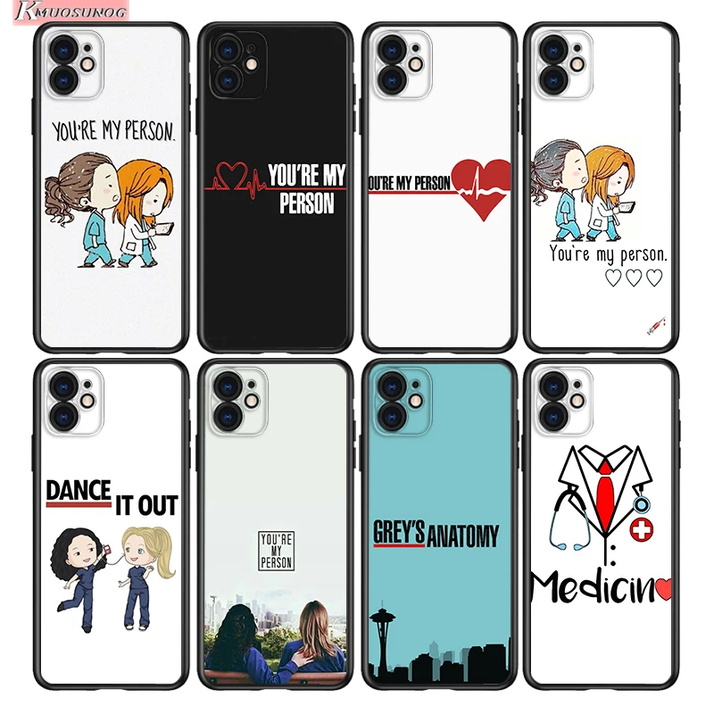 Grey's Anatomy Silicone Cover For Apple iPhone 13 12 Mini 11 Pro XS MAX XR X 8 7 Plus 6 SE Phone Case
Grey's Anatomy Silicone Cover For Apple iPhone 13 12 Mini 11 Pro XS MAX XR X 8 7 Plus 6 SE Phone Case