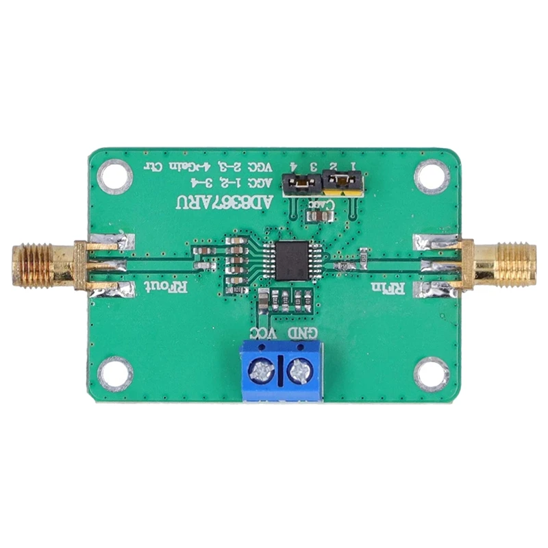 IF Amplifier Module,AD8367 Variable Gain Amplifier 35DB Compatible for Lab 0.1‑500MHz School
IF Amplifier Module,AD8367 Variable Gain Amplifier 35DB Compatible for Lab 0.1‑500MHz School