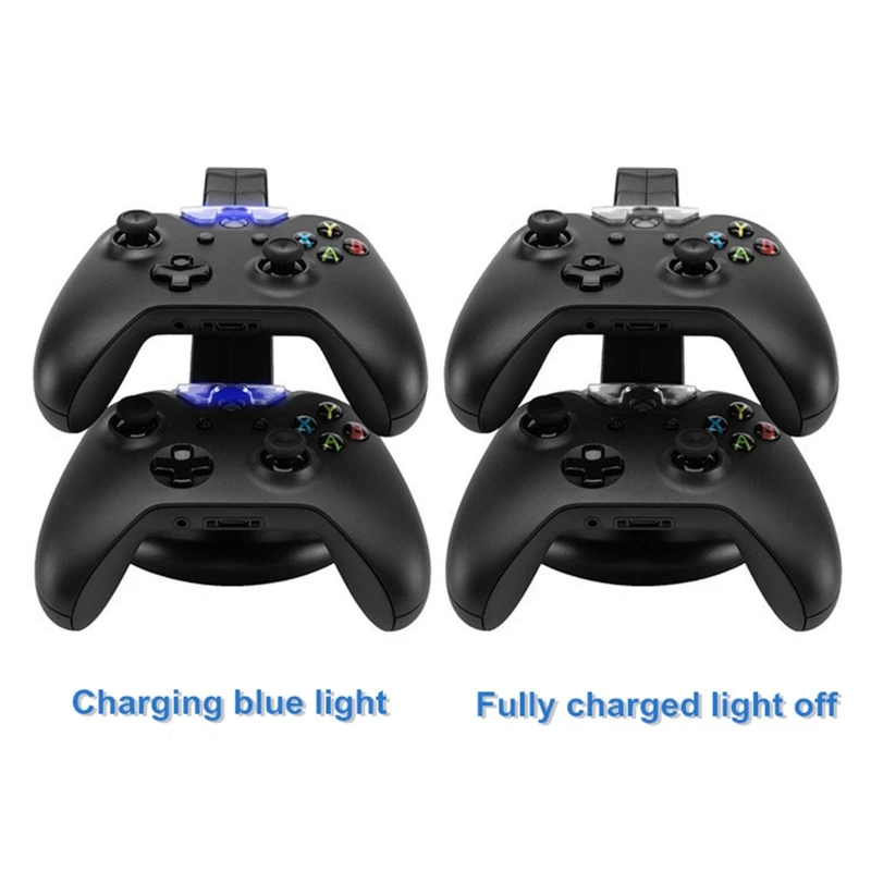 LED Dual USB Charging Charger Dock Stand Cradle Docking Station For -XBOX ONE S X SLIM Game Gaming Console Controller
LED Dual USB Charging Charger Dock Stand Cradle Docking Station For -XBOX ONE S X SLIM Game Gaming Console Controller