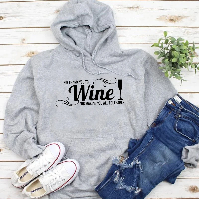 CharGrilled T Shirts Big Thank You To Wine For Making You All Tolerable hoodies women fashion wine lover tee t shirt tops P051
CharGrilled T Shirts Big Thank You To Wine For Making You All Tolerable hoodies women fashion wine lover tee t shirt tops P051