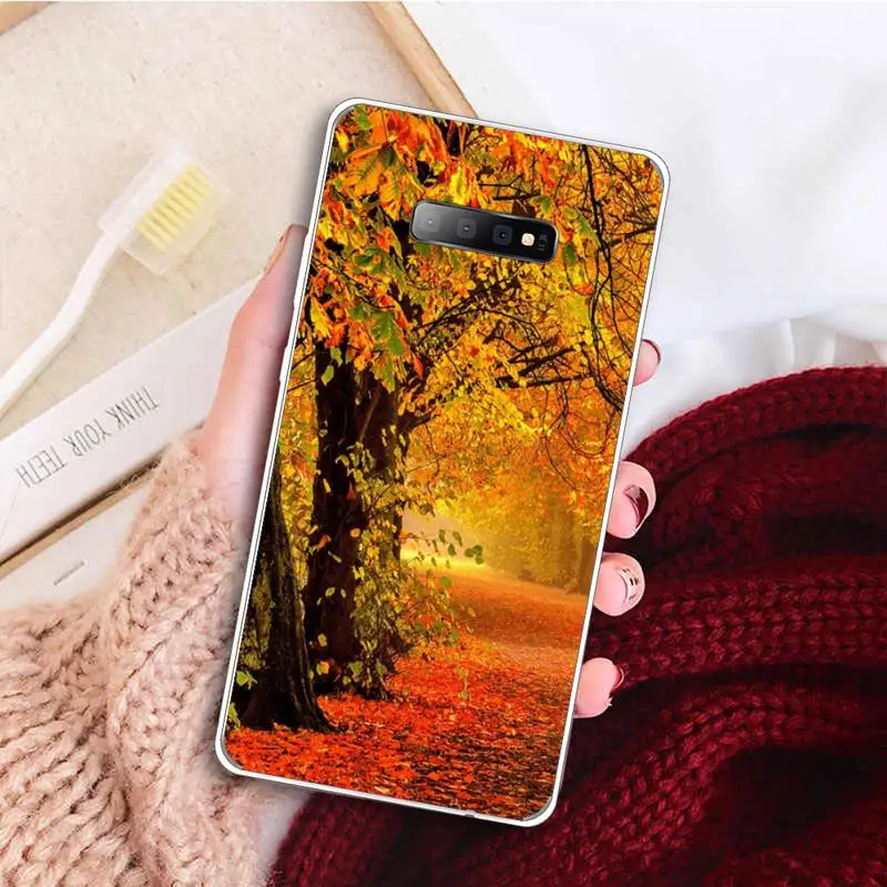 Autumn Breeze Fallen leaves Phone Case Transparent For Samsung Galaxy S A 5 7 8 9 2015 20 edge plus 10 e lite 2019
Autumn Breeze Fallen leaves Phone Case Transparent For Samsung Galaxy S A 5 7 8 9 2015 20 edge plus 10 e lite 2019