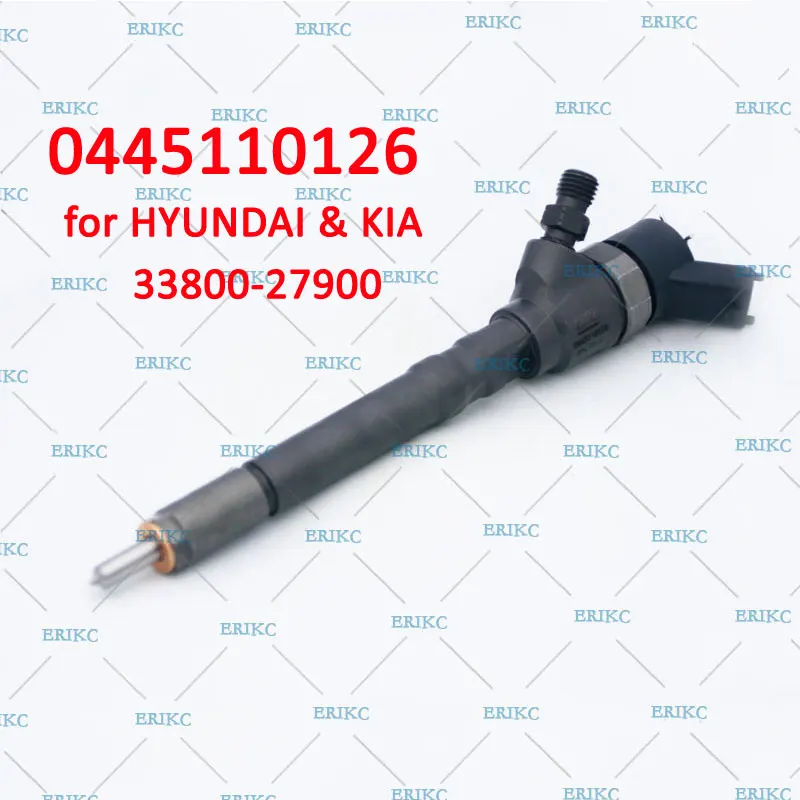 

Common Rail Injection 0 445 110 126 33800-27900 Diesel Fuel Injector 0445110126 Auto Fuel Injector 0445 110 126 for HYUNDAI KIA