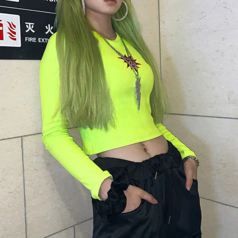 Goocheer WOMENS CROP TOP PRINTED LONG SLEEVE SCOOP CREW NECK LADIES T-SHIRT VEST BLOUSE
Goocheer WOMENS CROP TOP PRINTED LONG SLEEVE SCOOP CREW NECK LADIES T-SHIRT VEST BLOUSE