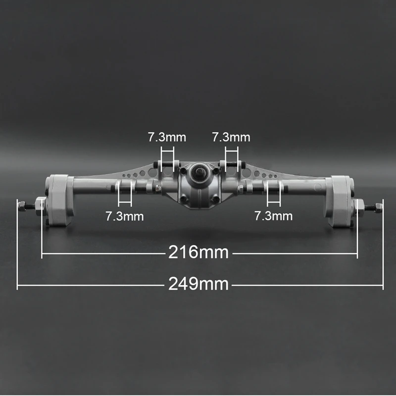 Aluminum Alloy Portal Axle for 1/10 RC Crawler Car Axial Capra 1.9 UTB AXI03004 Currie F9 Upgrade Parts
Aluminum Alloy Portal Axle for 1/10 RC Crawler Car Axial Capra 1.9 UTB AXI03004 Currie F9 Upgrade Parts