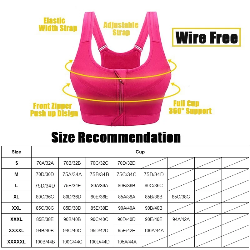 Sexy Women Sports Bra Tops High Impact For Gym Top Fitness Yoga Running Female Pad Sportswear Tank Tops Sport Push Up Bralette
Sexy Women Sports Bra Tops High Impact For Gym Top Fitness Yoga Running Female Pad Sportswear Tank Tops Sport Push Up Bralette
