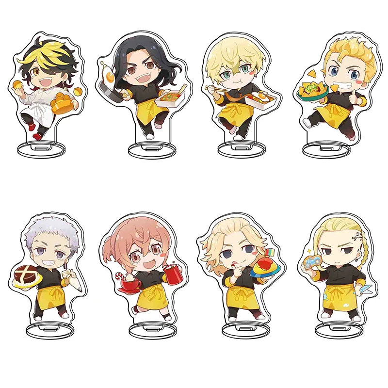 Anime Tokyo Revengers Cute Cartoon Figures Acrylic Stand Manjiro Ken Takemichi Hinata Cosplay Model Plate Desk Decor Fans Gift
Anime Tokyo Revengers Cute Cartoon Figures Acrylic Stand Manjiro Ken Takemichi Hinata Cosplay Model Plate Desk Decor Fans Gift