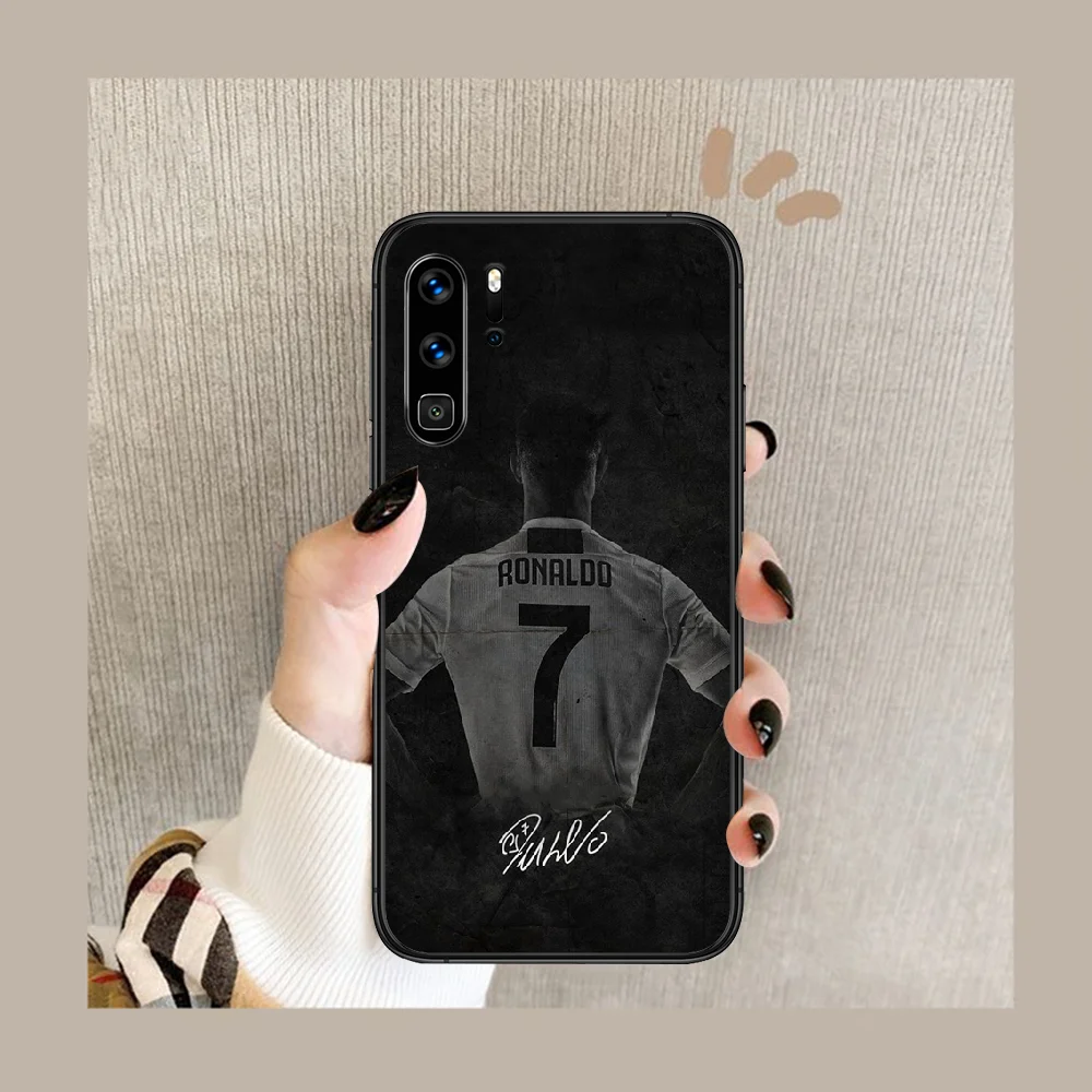 Ronaldo CR7 Phone Case Cover Hull For Huawei P8 P9 P10 P20 P30 P40 Lite Pro Plus smart Z 2019 black Shell Painting Funda Luxury 
Ronaldo CR7 Phone Case Cover Hull For Huawei P8 P9 P10 P20 P30 P40 Lite Pro Plus smart Z 2019 black Shell Painting Funda Luxury