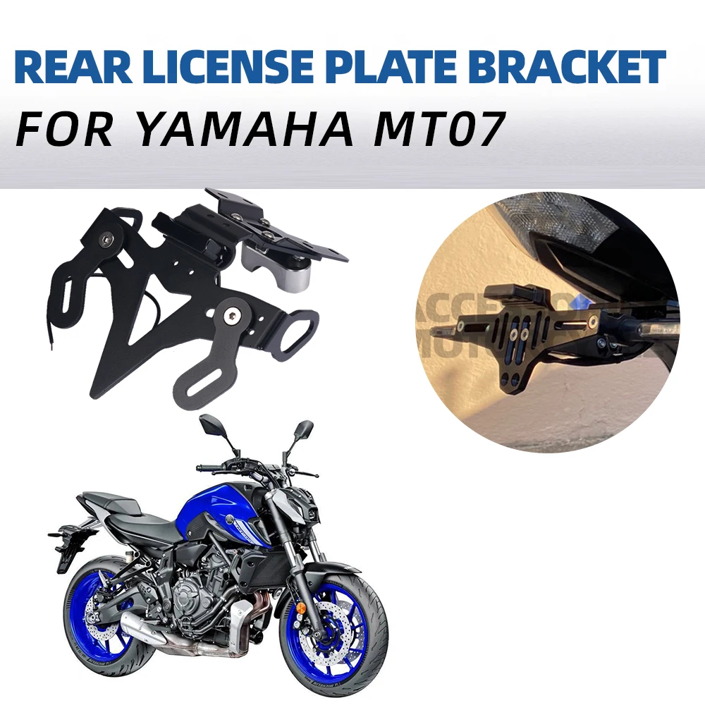 Motorcycle Rear License Plate Holder Bracket Tail Tidy Fender Eliminator For Yamaha MT 07 MT07 FZ07 FZ 2013 - 2021 Accessories
Motorcycle Rear License Plate Holder Bracket Tail Tidy Fender Eliminator For Yamaha MT 07 MT07 FZ07 FZ 2013 - 2021 Accessories