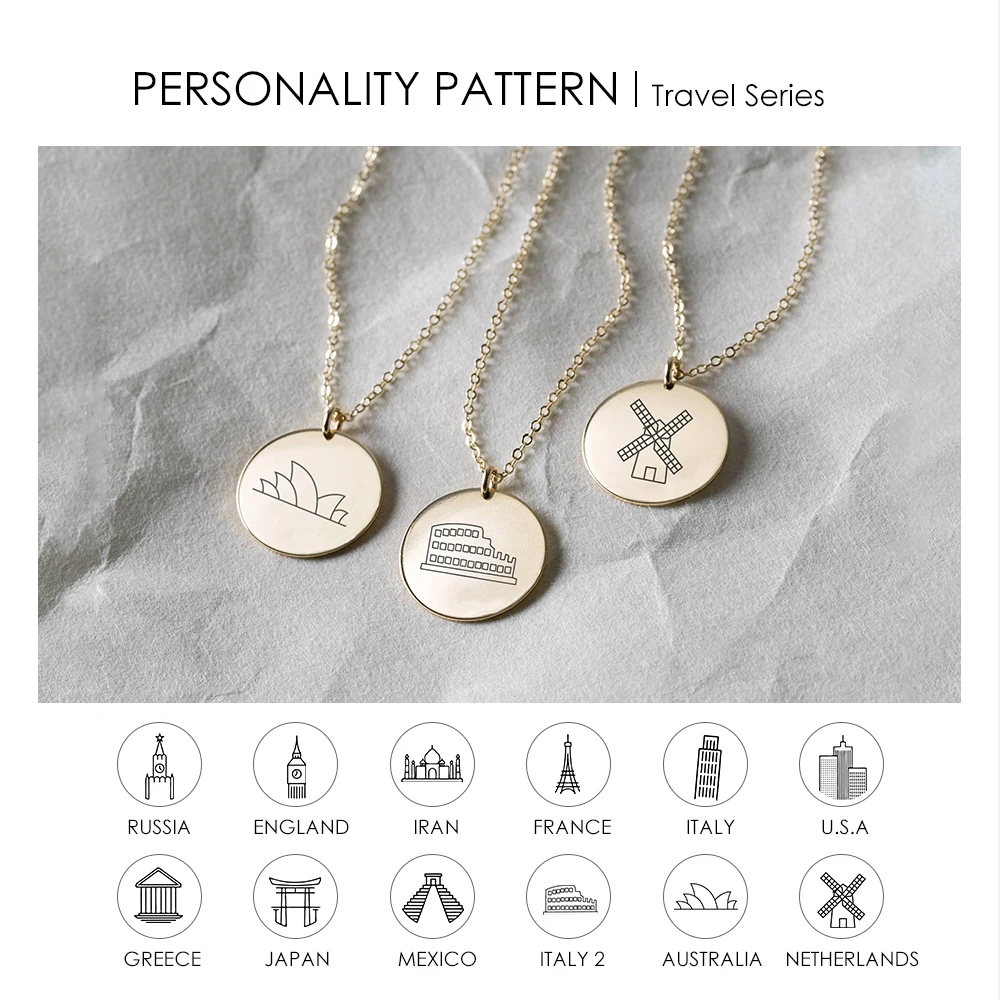Carlidana Custom Bulding Pendant Necklace for women 316L Stainless Steel Necklace women Fashion Choker Necklaces Jewelry
Carlidana Custom Bulding Pendant Necklace for women 316L Stainless Steel Necklace women Fashion Choker Necklaces Jewelry