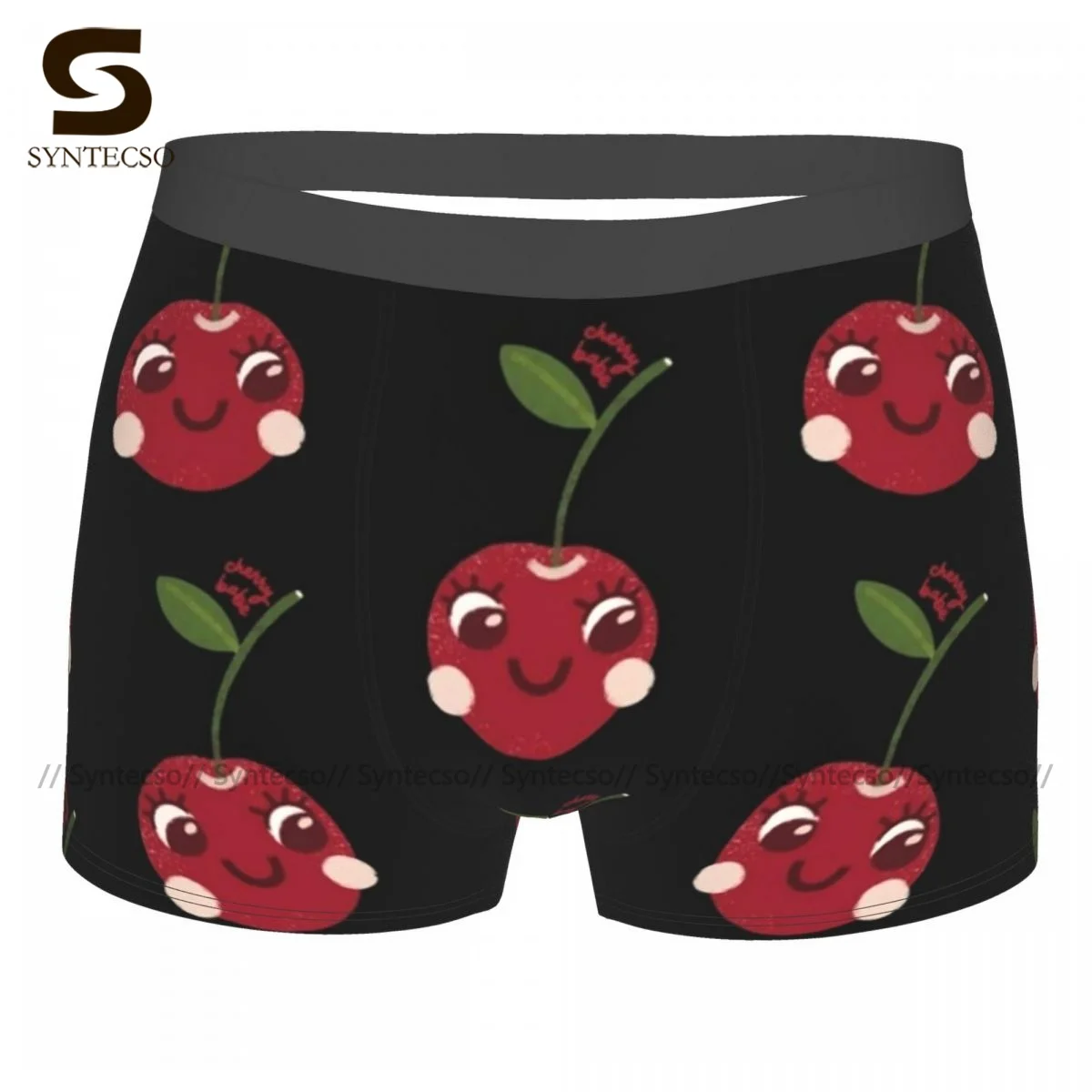 Cherry Underwear Breathable Hot Print Trunk Polyester Pouch Men Boxer Brief
Cherry Underwear Breathable Hot Print Trunk Polyester Pouch Men Boxer Brief