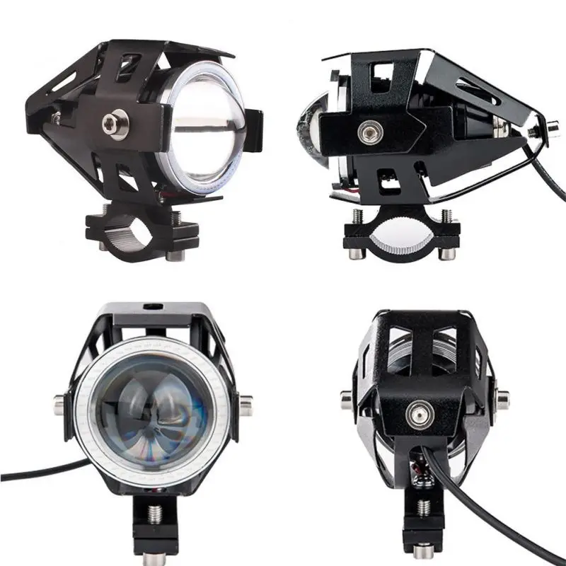 2x125W Motorcycle Headlight Moto Headlamp Bracket Angel Ring Super Bright LED Bicycle Light Accessories Motorcycle Headlight -
2x125W Motorcycle Headlight Moto Headlamp Bracket Angel Ring Super Bright LED Bicycle Light Accessories Motorcycle Headlight -