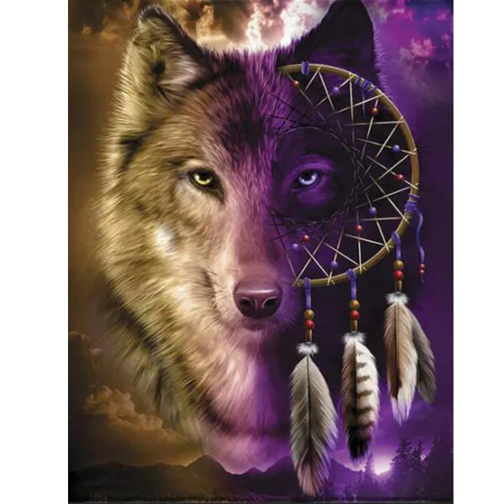 AMY- 5D DIY Diamond Painting Square / Round Diamond, Wolf, Diamond Mosaic, Animal Hand Embroidery, Home Decoration Gift
AMY- 5D DIY Diamond Painting Square / Round Diamond, Wolf, Diamond Mosaic, Animal Hand Embroidery, Home Decoration Gift