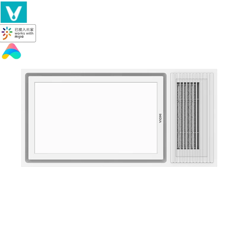 

XiaoMi YUNMIsmart духовой обогреватель для ванной комнаты A1 кондиционер для ванной умный термостат потолочный светильник с дистанционным управлен...
