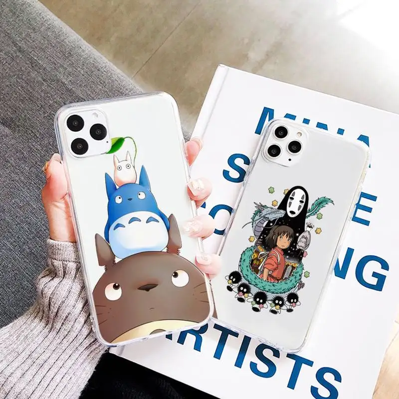 Spirited Away Phone Case Transparent Clear for iPhone 11 12 mini pro XS MAX 7 8 6 6S Plus X 5S SE 2020 XR
Spirited Away Phone Case Transparent Clear for iPhone 11 12 mini pro XS MAX 7 8 6 6S Plus X 5S SE 2020 XR