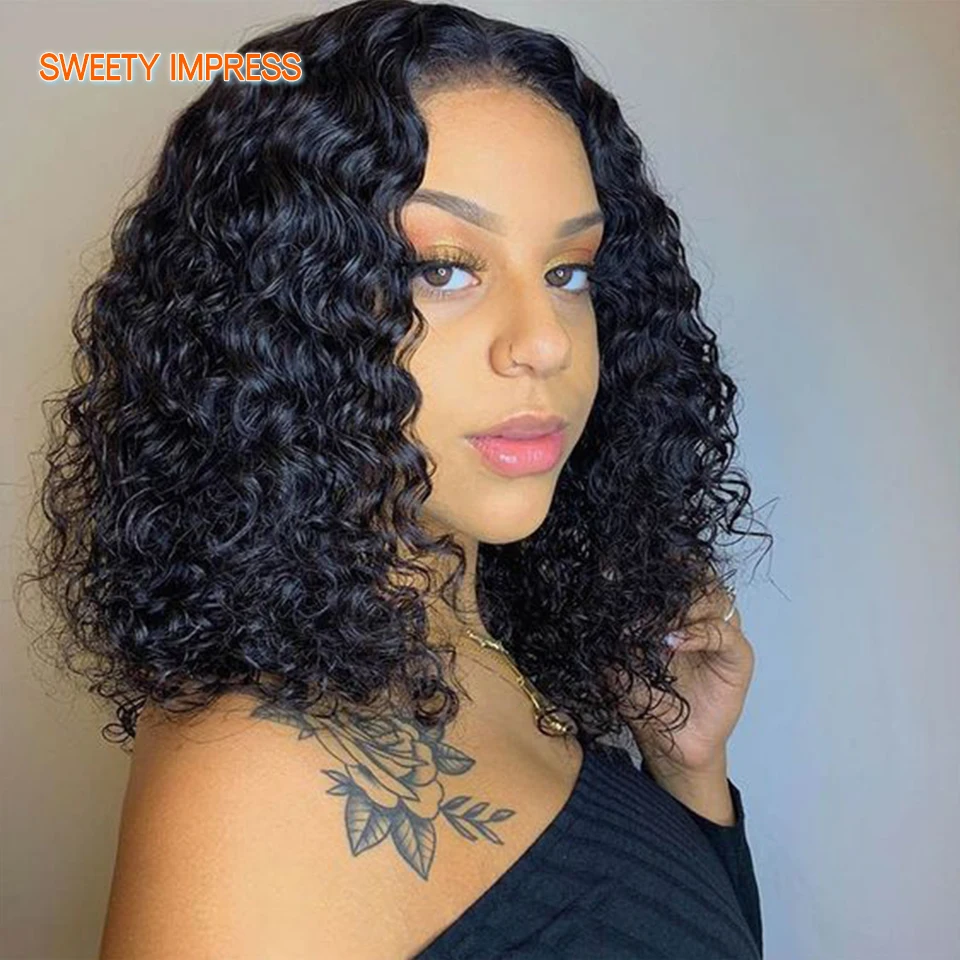 Deep Wave Lace Frontal Wig On Sale Short Wigs Human Hair Jerry Curl Bob Curly Human Hair Wig PrePlucked Hairline Wigs For Women
Deep Wave Lace Frontal Wig On Sale Short Wigs Human Hair Jerry Curl Bob Curly Human Hair Wig PrePlucked Hairline Wigs For Women
