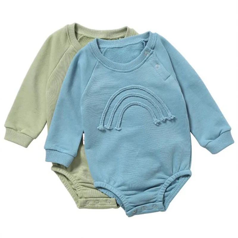 Spring Autumn Infant Baby Boy Girl Rompers Boy Girl Long Sleeve Pure Color Rompers Newborn Baby Boy Girl Rompers Clothes
Spring Autumn Infant Baby Boy Girl Rompers Boy Girl Long Sleeve Pure Color Rompers Newborn Baby Boy Girl Rompers Clothes