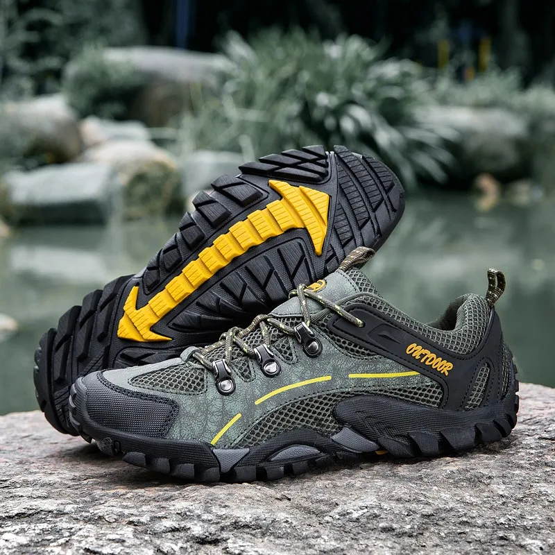 2020 Men's High Quality Outdoor Hiking Shoes Wading Shoes Men's Casual Breathable Shoes Running Shoes Men Plus Size Shoes
2020 Men's High Quality Outdoor Hiking Shoes Wading Shoes Men's Casual Breathable Shoes Running Shoes Men Plus Size Shoes