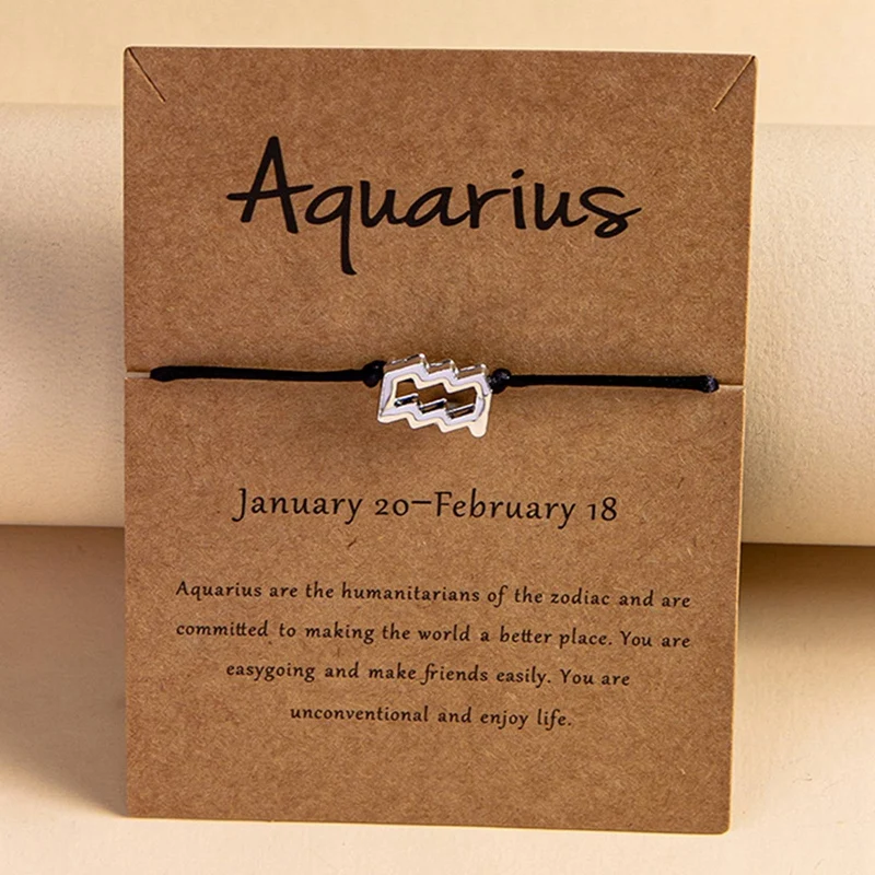 Constellation Simple Bracelets for Women Charm Zodiac Pattern Chain Bangles Baby Birthday Bracelet Jewelry Gift
Constellation Simple Bracelets for Women Charm Zodiac Pattern Chain Bangles Baby Birthday Bracelet Jewelry Gift