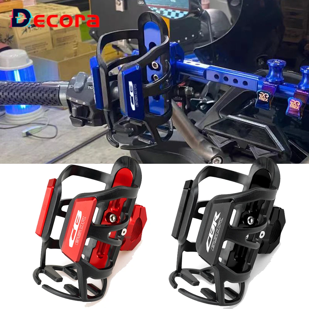 For HONDA CBR650R CB650R Hot Deals Motorcycle Accessories CNC Aluminum Beverage Water Bottle Drink Cup Holder 19MM-32mm Mount
For HONDA CBR650R CB650R Hot Deals Motorcycle Accessories CNC Aluminum Beverage Water Bottle Drink Cup Holder 19MM-32mm Mount