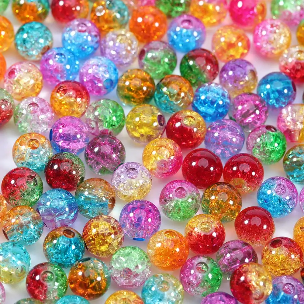 100pcs/lot 8/10/12mm Rainbow Candy Round Acrylic Beads Loose Spacer Beads For Jewelry Making DIY Bracelet Necklace
100pcs/lot 8/10/12mm Rainbow Candy Round Acrylic Beads Loose Spacer Beads For Jewelry Making DIY Bracelet Necklace