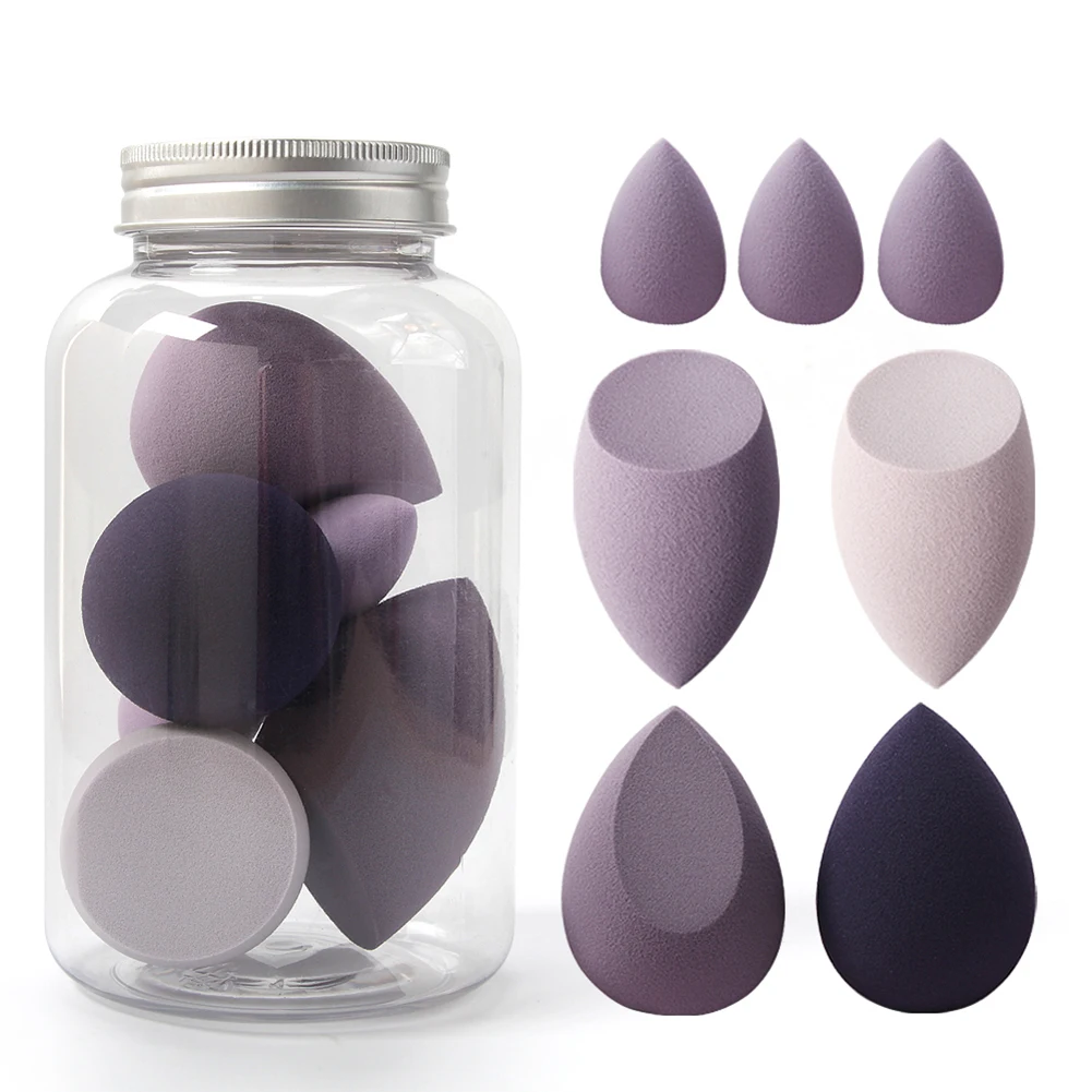 New 7 pcs Makeup Sponge Dry&Wet Use Cosmetic Puff Sponge Maquiagem Foundation Powder Blush Beauty Tools with Storage Box
New 7 pcs Makeup Sponge Dry&Wet Use Cosmetic Puff Sponge Maquiagem Foundation Powder Blush Beauty Tools with Storage Box