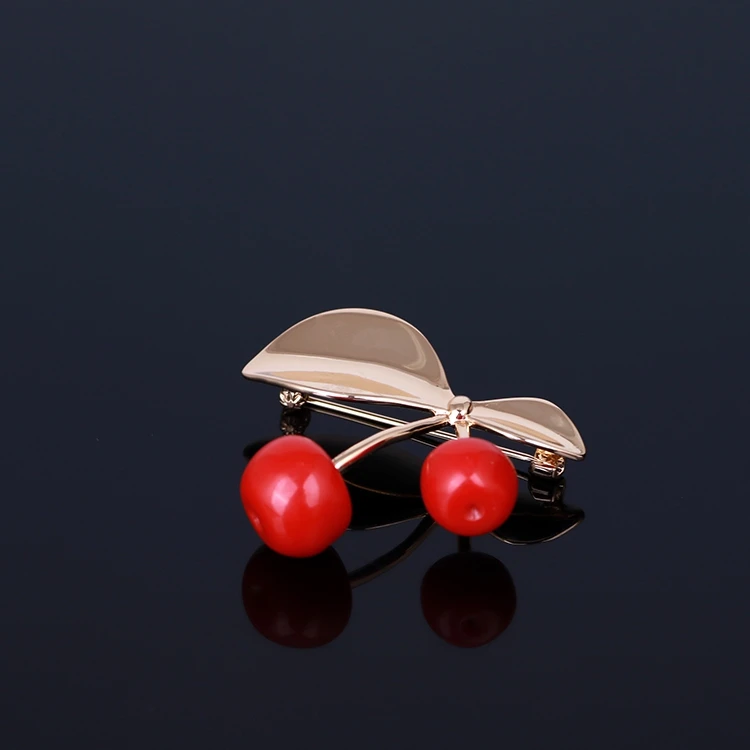 Red Cherry Women Brooches New Fashion Gold Leaves with Red Ornament High Quality Brand Coat Pins Gift For her Drop Shipping
Red Cherry Women Brooches New Fashion Gold Leaves with Red Ornament High Quality Brand Coat Pins Gift For her Drop Shipping