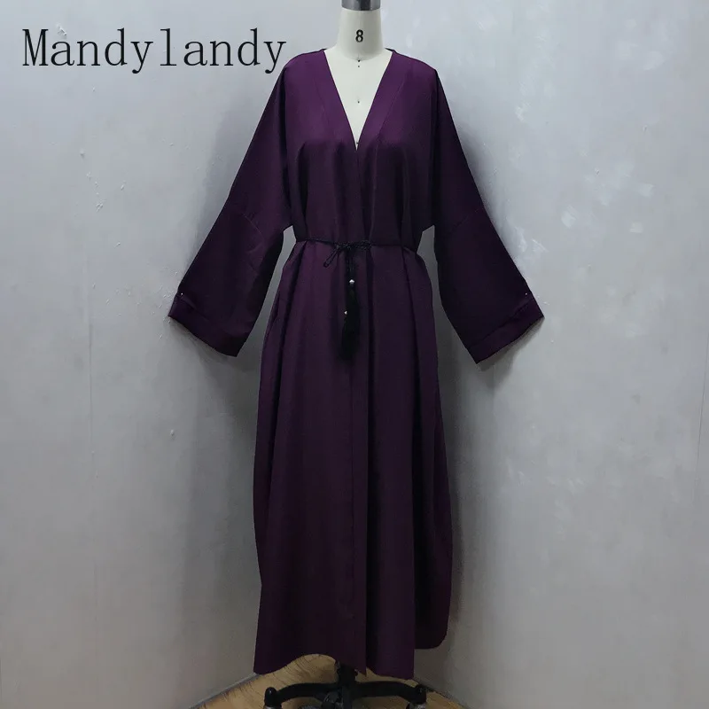 Mandylandy облегающий женский кафтан, длинное платье в мусульманском стиле, женская Абая на шнуровке, Дубайский кардиган, свободный халат, однот...
Mandylandy облегающий женский кафтан, длинное платье в мусульманском стиле, женская Абая на шнуровке, Дубайский кардиган, свободный халат, однот...