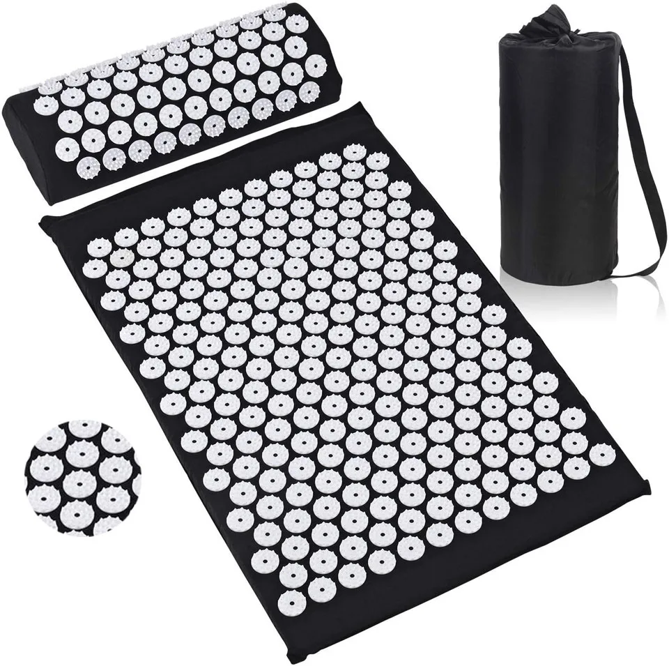 Getinfit Massage Cushion Yoga Acupressure Mat Acupressure Relieve Body Pain Acupuncture Mat Massage Mat with Pillow And Bag
Getinfit Massage Cushion Yoga Acupressure Mat Acupressure Relieve Body Pain Acupuncture Mat Massage Mat with Pillow And Bag