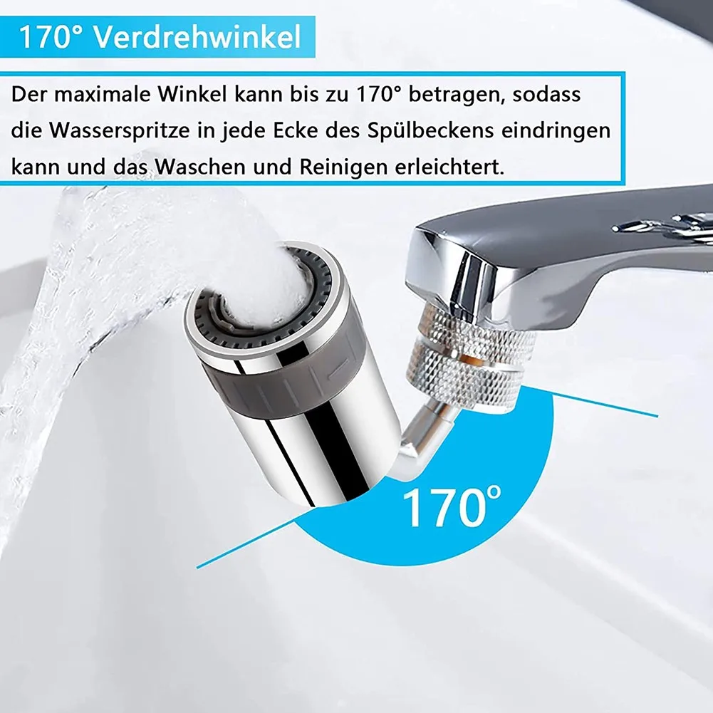 Kitchen 720° Rotatable Faucet Filter Swivel Tap Head Water Saving Nozzle Adapter For Bathroom Faucet Replacement Accessories
Kitchen 720° Rotatable Faucet Filter Swivel Tap Head Water Saving Nozzle Adapter For Bathroom Faucet Replacement Accessories