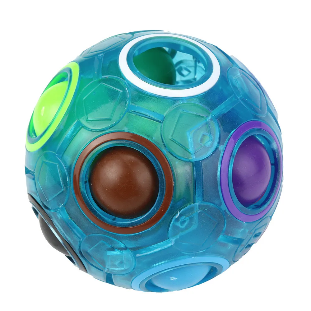 Decompression toy Luminous Stress Reliever Magic Rainbow Ball Fun Cube Fidget Puzzle Education Toy Press the rebound ball
Decompression toy Luminous Stress Reliever Magic Rainbow Ball Fun Cube Fidget Puzzle Education Toy Press the rebound ball