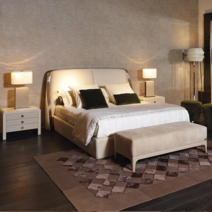 2020 modern Chinese style wooden marble solid bouble bed set with mini beautiful nightstands for bedroom
2020 modern Chinese style wooden marble solid bouble bed set with mini beautiful nightstands for bedroom
